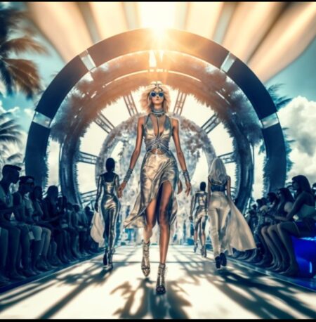 The Metallic Metaverse Fashion Show: Closing Miami…