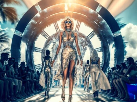 The Metallic Metaverse Fashion Show: Closing Miami Quantum Crypto Conference 2023