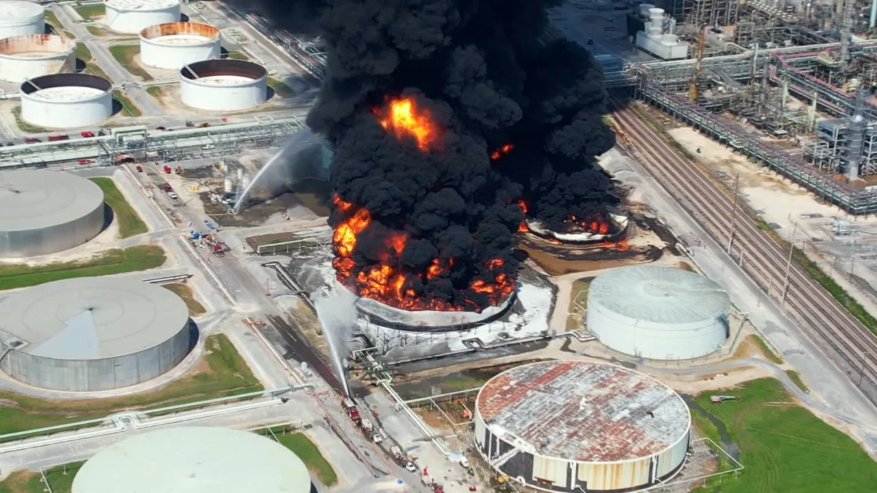 Emergency Evacuation Ordered for Residents Near Louisiana’s Marathon Petroleum Refinery Fire