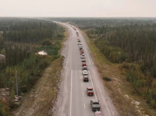 Raging Wildfires Force Mass Evacuation of Yellowknife, Canada’s Capital