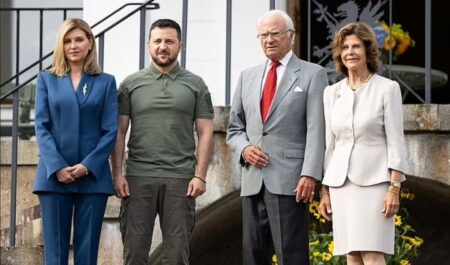 Ukrainian President Zelensky Engages European Royalty:…