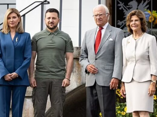 Ukrainian President Zelensky Engages European Royalty: Meetings with Swedish King and Danish Crown Princess
