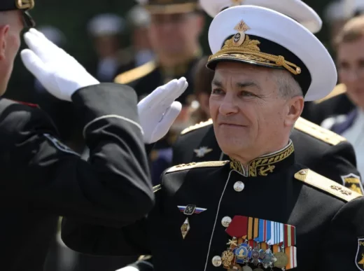 Ukraine Reports Death of Russian Black Sea Fleet Commander; Moscow Maintains Silence