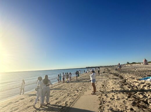 Miami’s Lavish Meditation Beach Walk