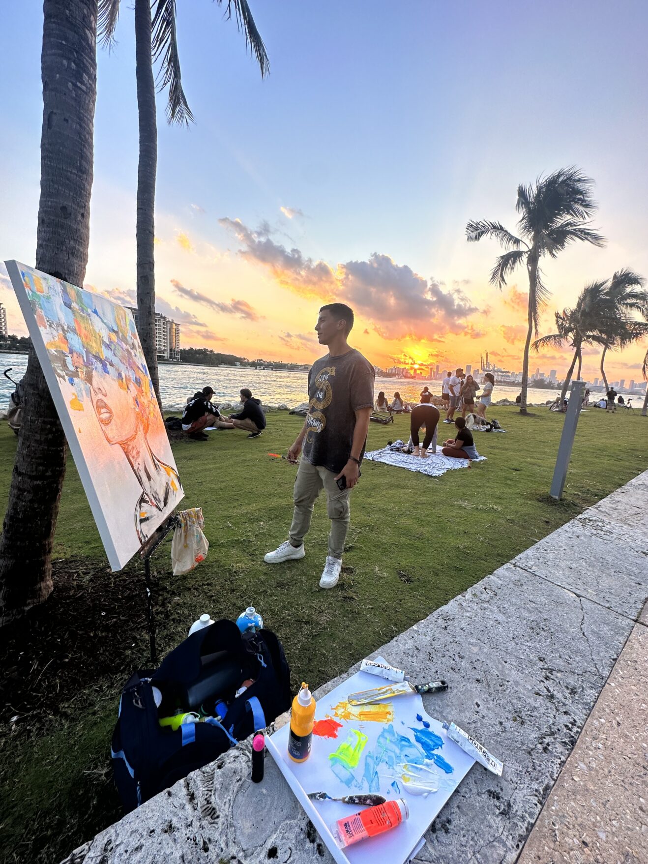 Unveiling the Artistry of Luis Toro: A Venezuelan Talent Found at South Pointe Park