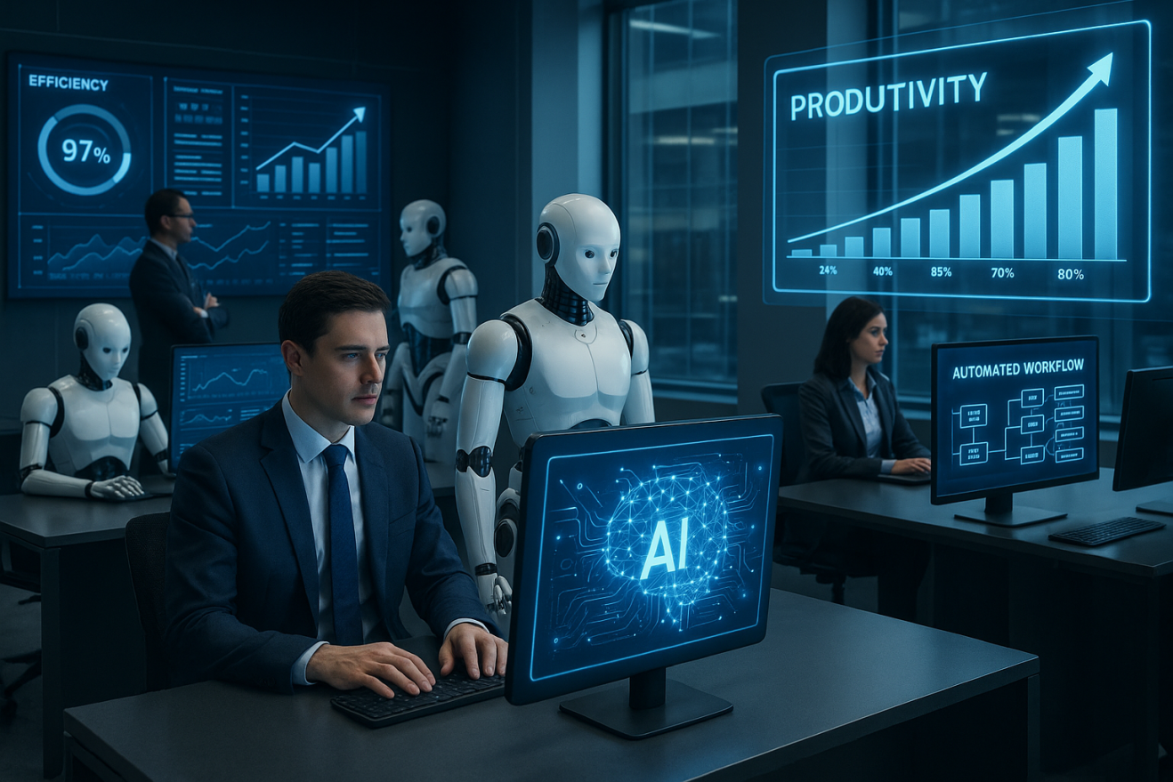 AI Revolution Transforms Business Productivity: How Artificial Intelligence is Reshaping Global Operations in 2025