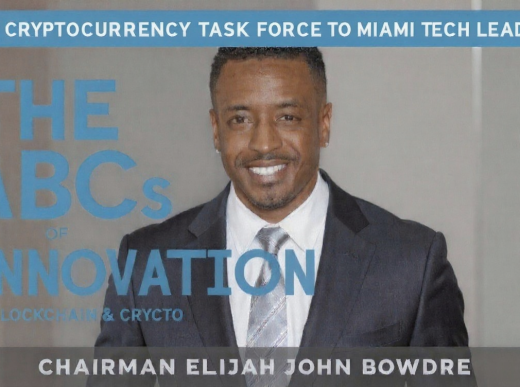 Elijah John Bowdre presenting the ABCs of Innovation framework for Miami tech leadership