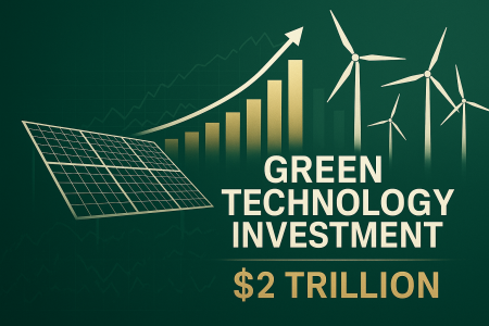 Green Technology Investment $2 Trillion Milestone