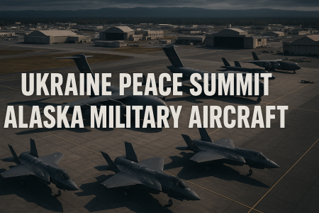 Ukraine Peace Summit Alaska Military Aircraft Keywords