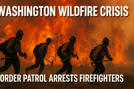 Washington Wildfire: Border Patrol Arrests Firefighters During Emergency Operations