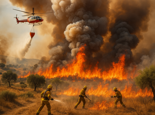 Southern Europe Battles Devastating Wildfire Crisis as Heat Wave Claims Lives