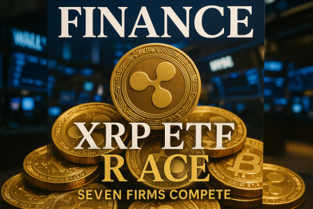 Professional magazine cover for XRP ETF Race Intensifies: Seven Asset Managers Battle for First-to-Market Advantage