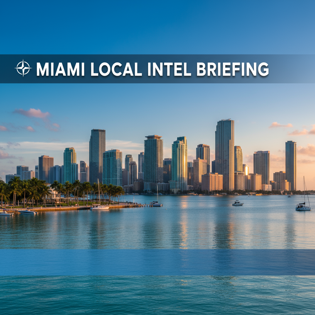 Your Monday Intel Briefing: Miami’s Top Stories for September 8, 2025