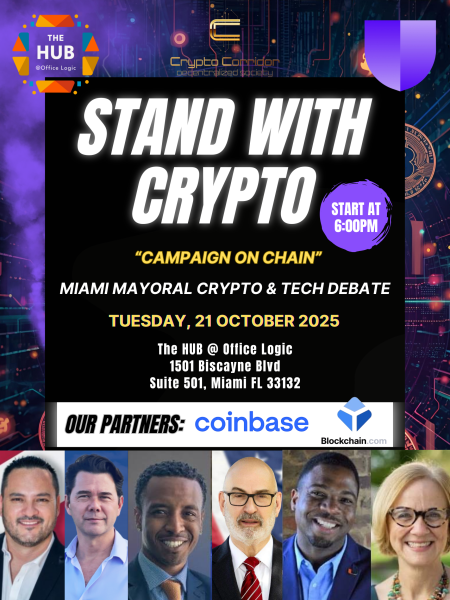 Stand With Crypto: Miami Mayoral Debate on Blockchain, Cryptocurrency, and Innovation