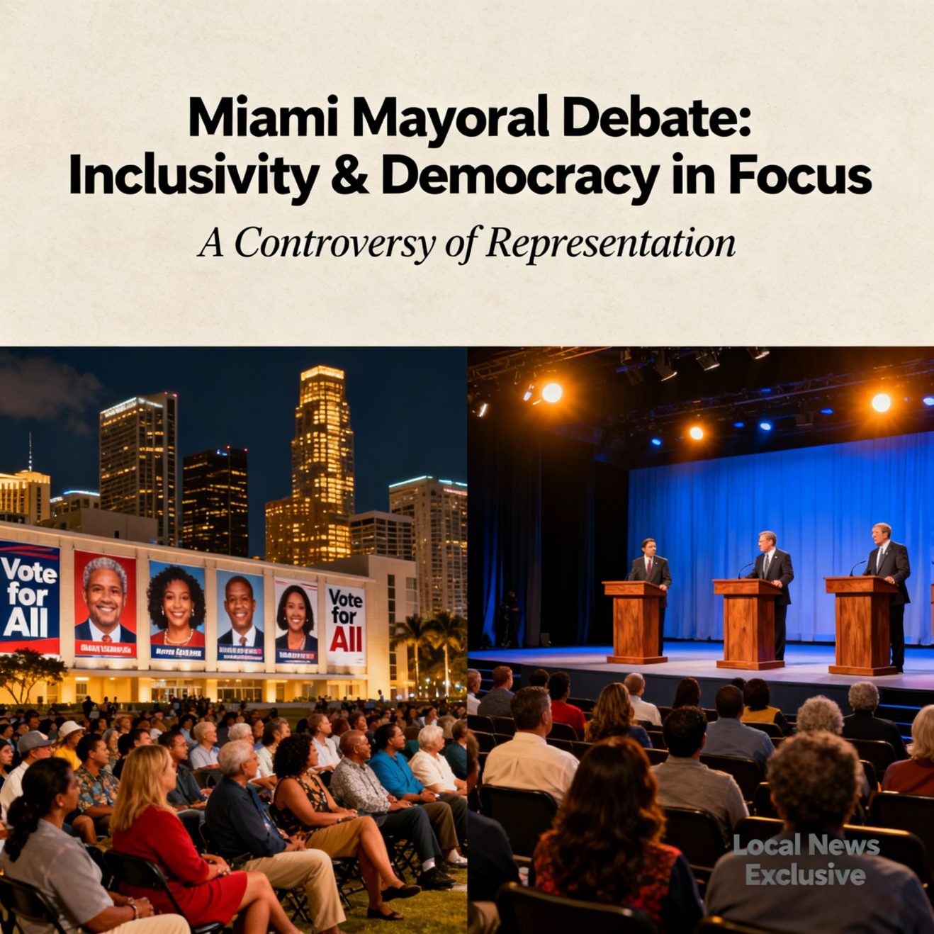 Miami Mayoral Debate Highlights Raise Questions on Candidate Access and Voter Representation