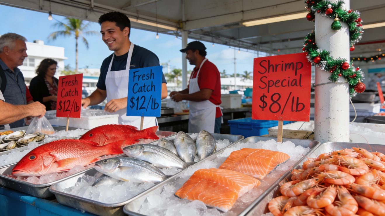 Plaza Seafood Market Miami: Fresh Seafood, Great Prices, and Community‑Focused Service on Christmas Eve