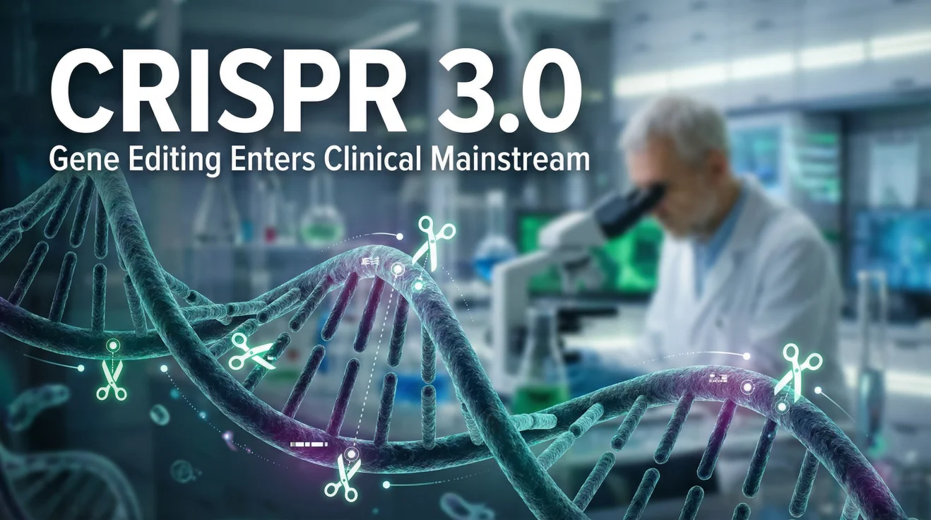 CRISPR 3.0: The Biological Revolution Accelerates in 2026