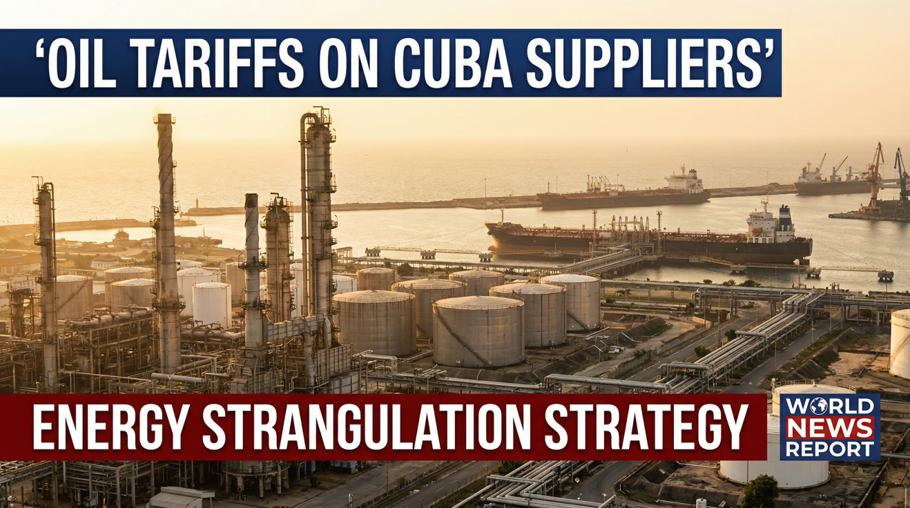 Trump Threatens 100% Oil Tariffs on Cuba Suppliers: Economic Warfare Intensifies
