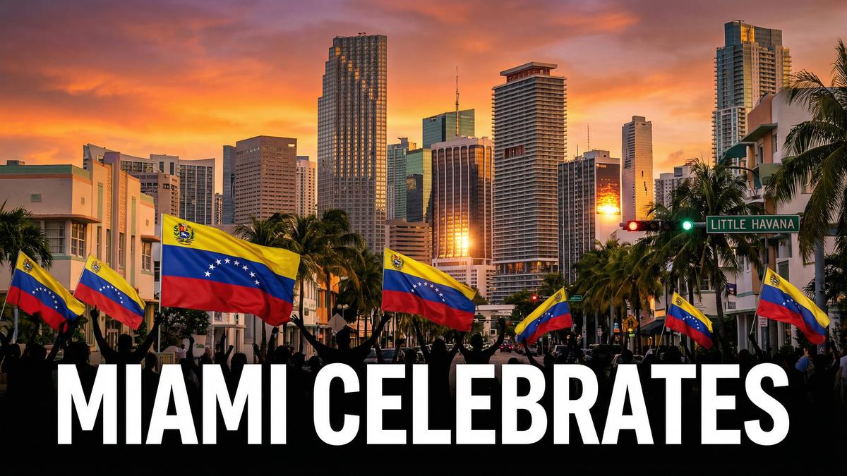 Miami Intelligence Briefing: Venezuelan Community Celebrates, Authorities Monitor for Instability