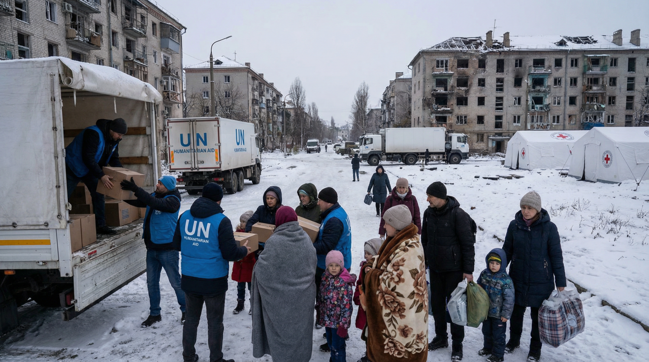 Ukraine Humanitarian Catastrophe: 10.8 Million in Need as Crisis Enters Fourth Year