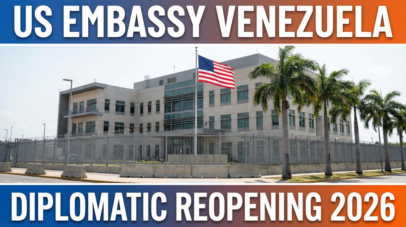 US Embassy Reopening in Venezuela: Diplomatic Reset After Military Intervention