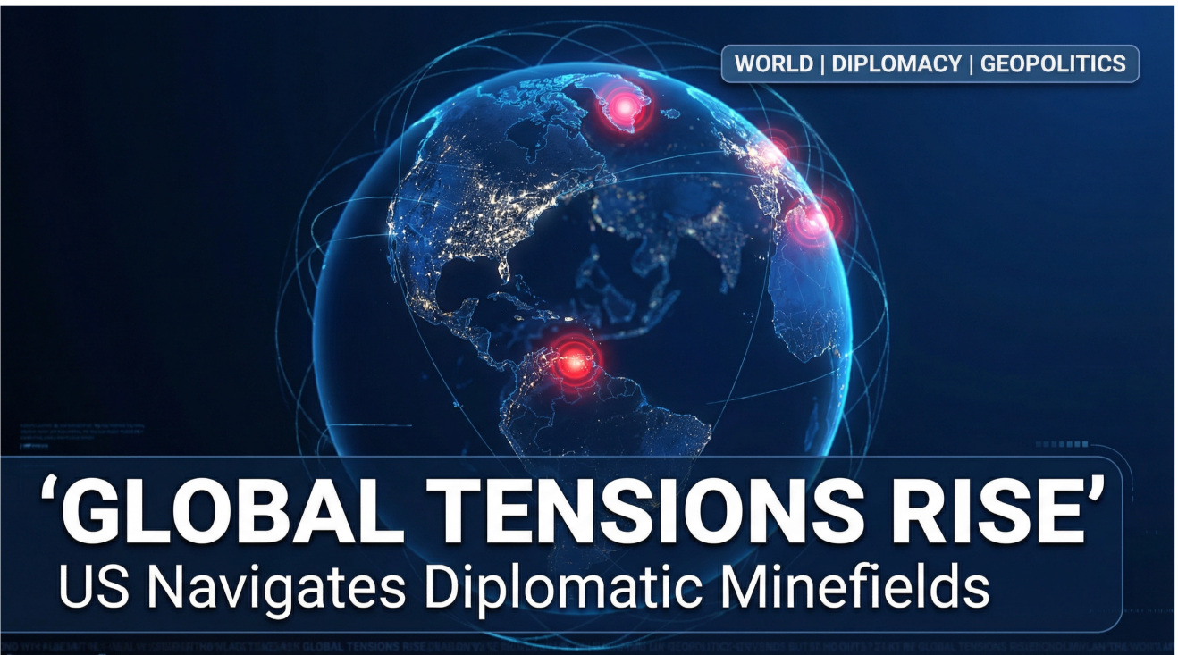 Global Tensions Rise: US Navigates Diplomatic Minefields in Greenland, Venezuela, and the South China Sea